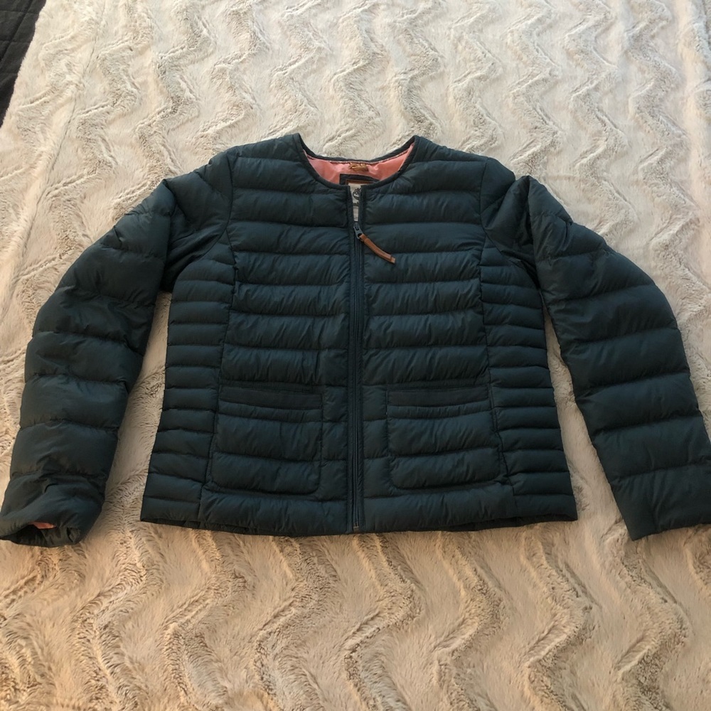 Timberland puffer jacket blue large